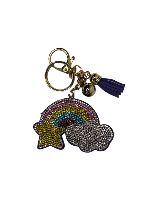 Rhinestone RAINBOW Key Chain/Charm