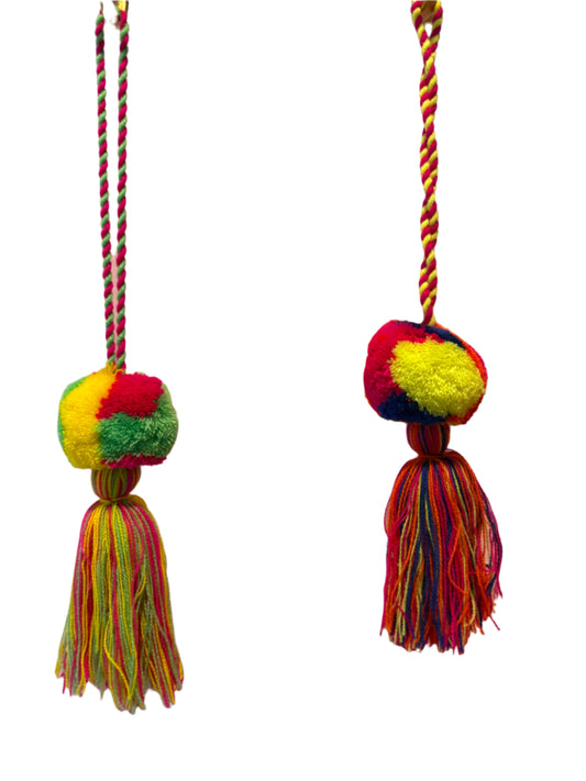 Single Pom-Pom Tassel Bag Charms