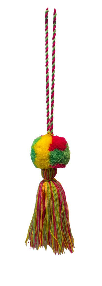 Single Pom-Pom Tassel Bag Charms