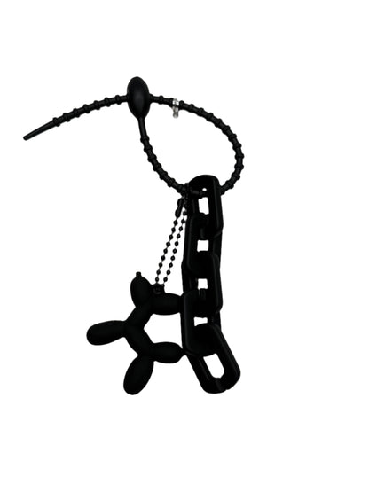 Balloon Dog w/Chain Bag Charm