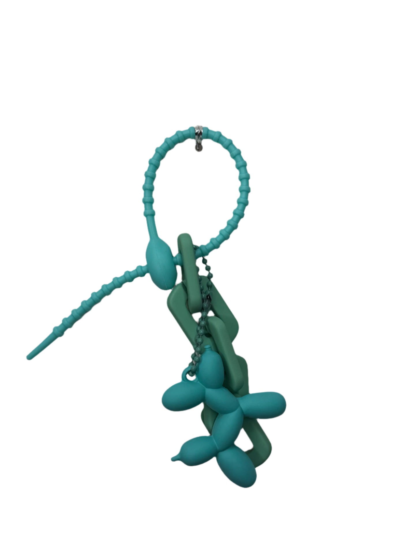 Balloon Dog w/Chain Bag Charm