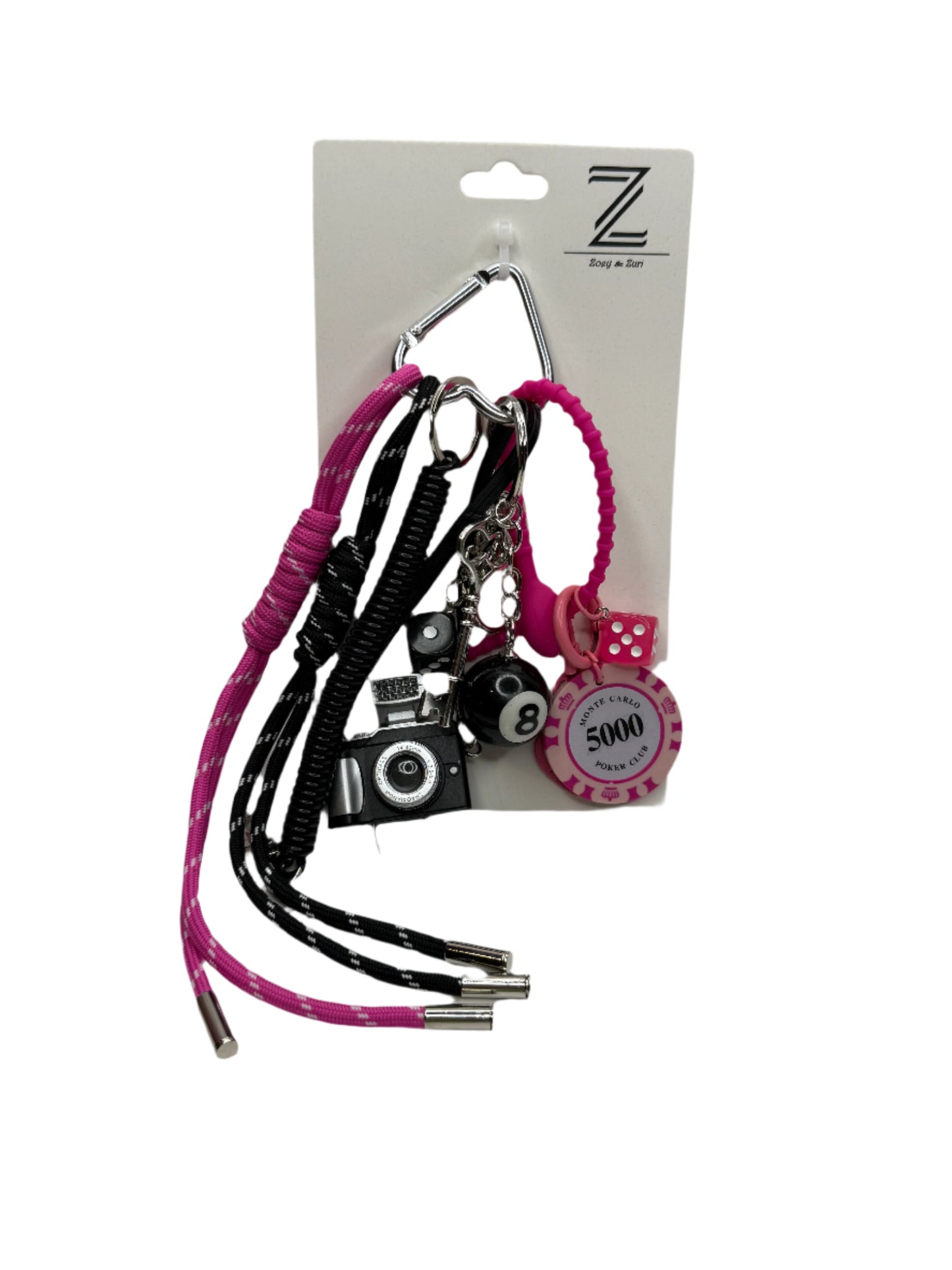 Large Camera/Poker Chip Bag Charm