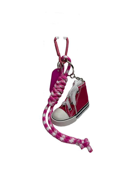 Small Pink Converse Key/Bag Charm