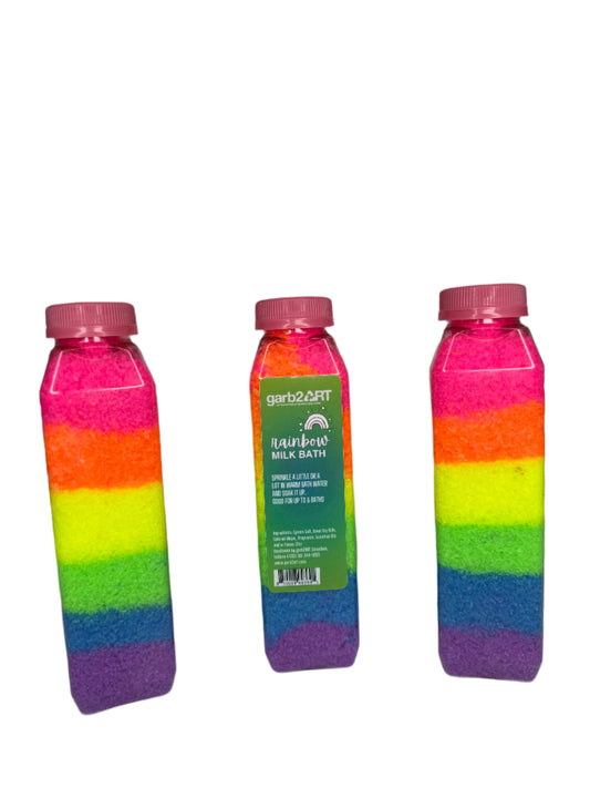 Rainbow Milk Bath Salts