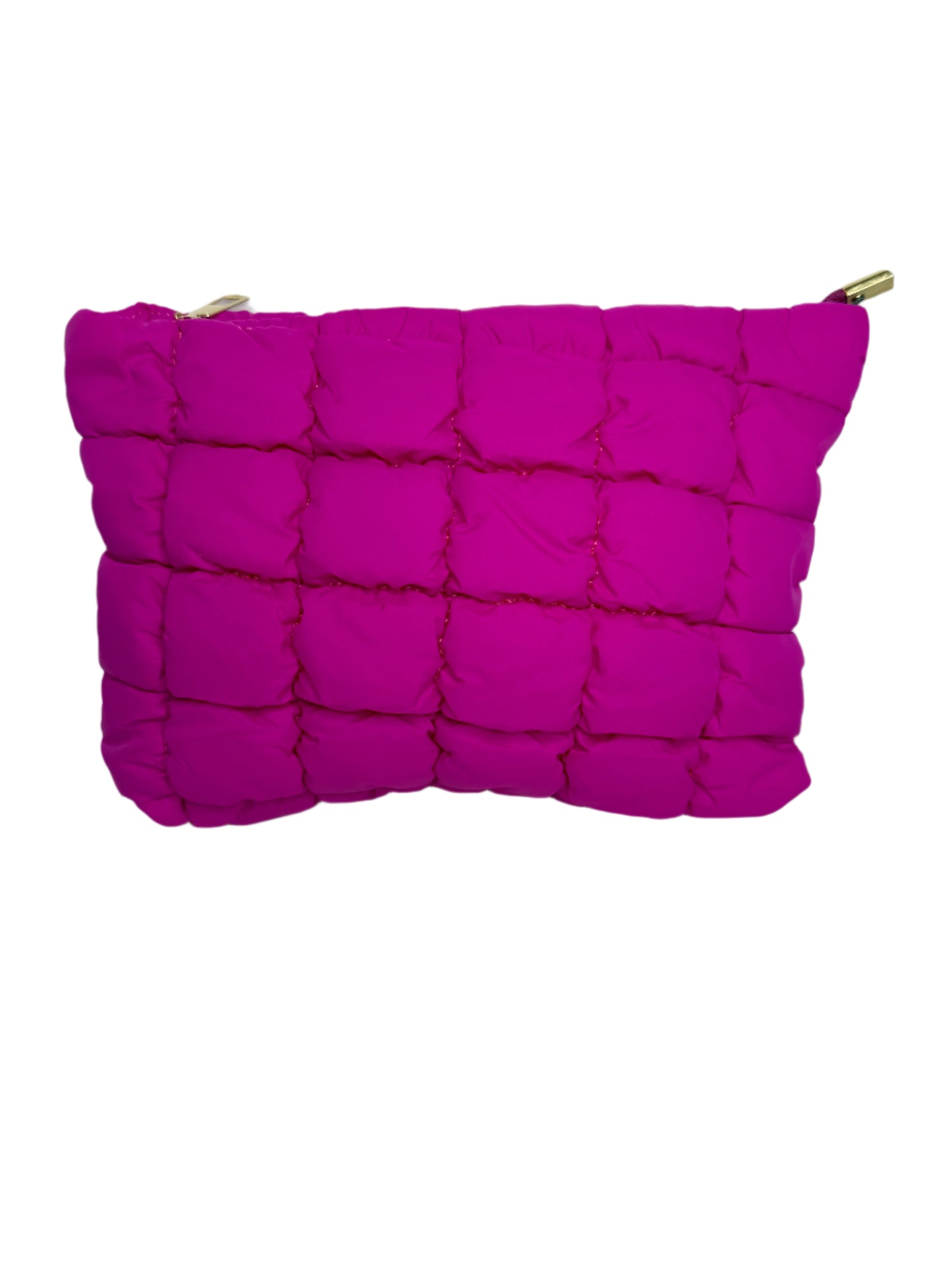 Puffy Quilted Cosmetic Bag