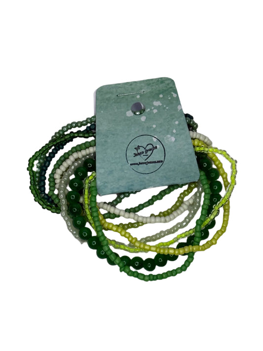 St Patty's Bead Bracelet Set