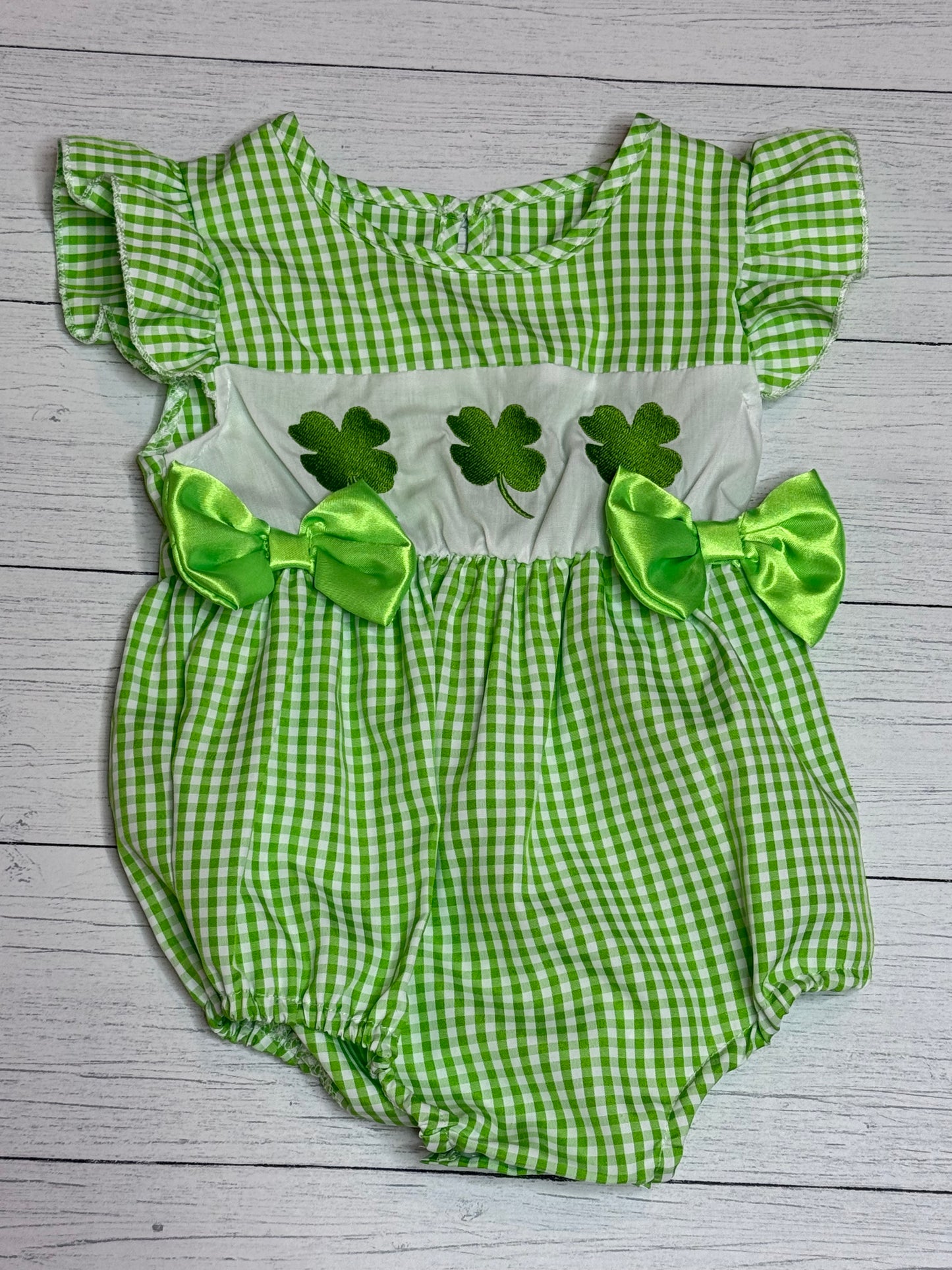 Shamrock Baby Romper